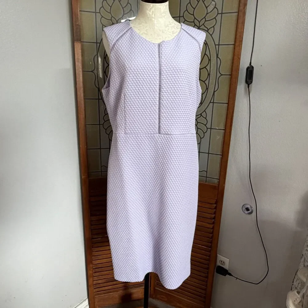J. Crew Portfolio Sheath Career Wear Work Classy Minimalist Preppy Dress Size 16